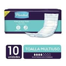 Plenitud Toalla Multiuso Practipañal X 10 Unidades .............venta X 1unidad