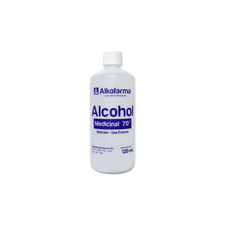 Alcohol Medicinal De 70° Cont. Neto 120ml...............venta X 1unidad