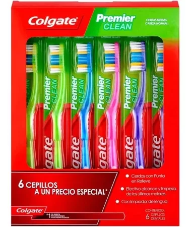 Cepillo Colgate Medio Premier Clean...venta X 1unidad