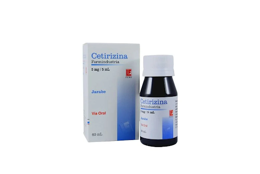 Cetirizina 5mg/5ml X 60ml Jarabe...venta X 1unidad