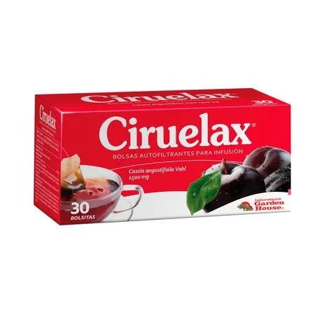 Ciruelax Te Bolsa Filtrante X 30...venta X 1unidad