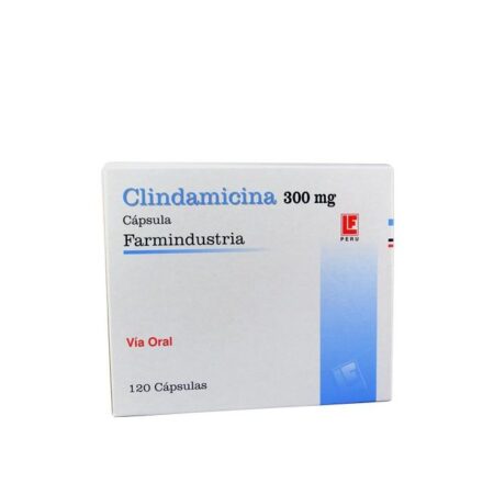 Clindamicina 300mg X 100 Cap...venta X 1unidad