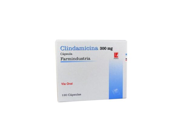 Clindamicina 300mg X 100 Cap...venta X 1unidad
