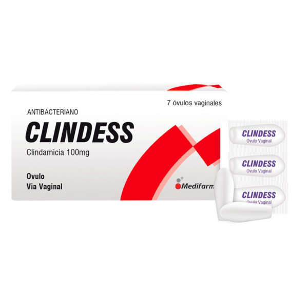 Clindess Ovulos Caja X 7 Ovulos (clindamicina).............venta X 1unidad