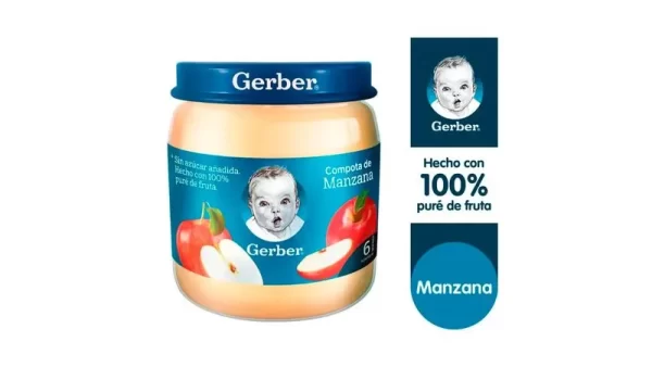 colados de manzana Gerber ...venta X 1unidad