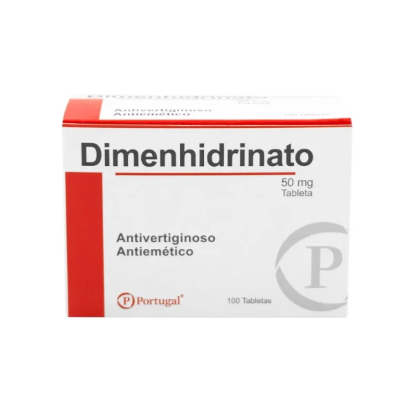 Dimenhidrinato 500mg Caja X 100 Tabl...venta X 1unidad
