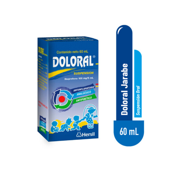 Doloral Suspension (ibuprofeno 10 mg/5ml) cont.neto 60ml...venta X 1unidad