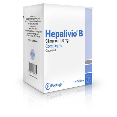 Hepalivio B (silimarina 150 mg + complejo B)......venta X 1unidad