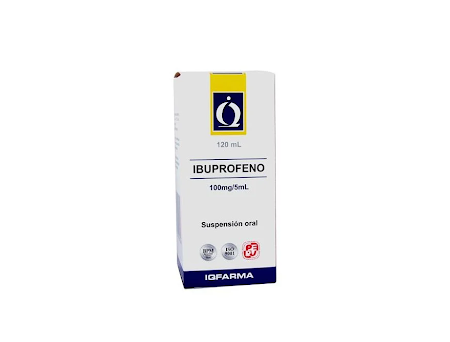 Ibuprofeno Jarabe 100 Mg/5ml X 120ml...venta X 1unidad
