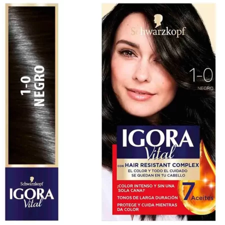 Igora Vital 1-0 (negro) X Dos Tubos...............venta X 1unidad