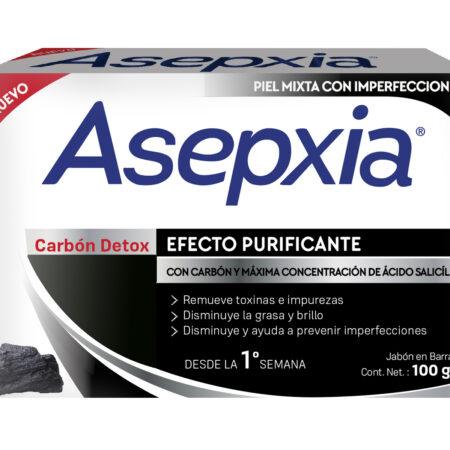 Jabón Asepxia Carbón Detox Cont .neto 100 Gr...venta X 1unidad