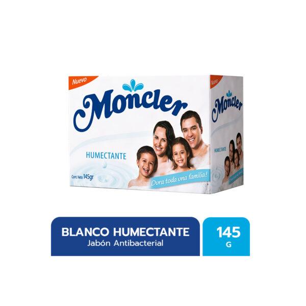 Jabon Moncler blanco Humectante Cont .neto 145 Gr...venta X 1unidad