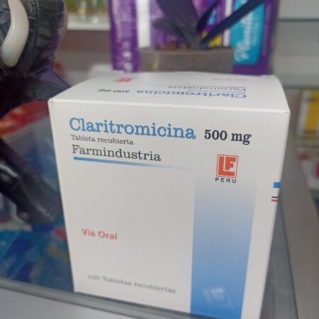 Claritromicina 500mg X 100 Tab.................venta X 1unidad