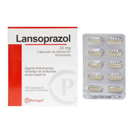 Lansoprazol 30mg X 100cap...........venta X 1unidad