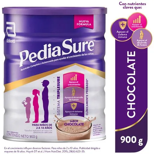Leche Pediasure  Sabor A Chocolatecont Neto 850 Gr...venta X 1unidad