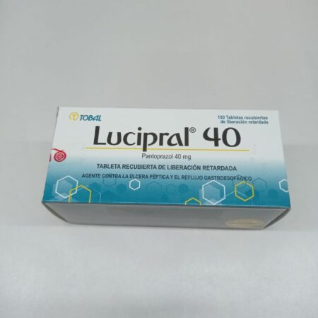 Lucipral 40 ( Pantoprazol 40mg) Tableta Recubierta...venta X 1unidad