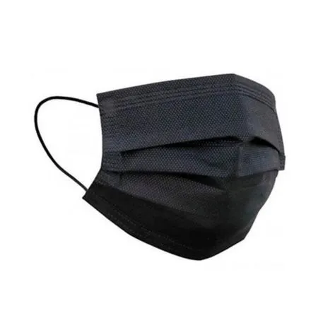 Mascarilla Quirurgica Negra Cont. 50 Unidades...venta X 1unidad