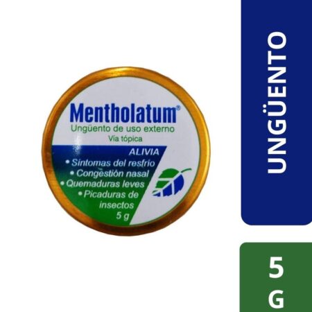 Mentholatum Unguento X 5gr cont.neto 24 Latas...venta X 1unidad