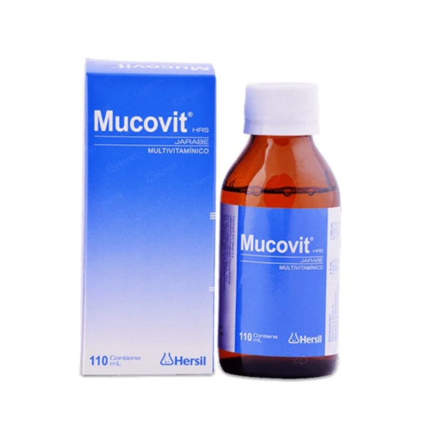 Mucovit  Jarabe (vit A,vit D,vit C , vit E) X 110 Ml.....venta X 1unidad