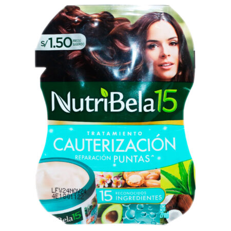 Nutribela  En Sachet 15 Cauterización Reparación Puntas Cont.neto 27ml...venta X 1unidad