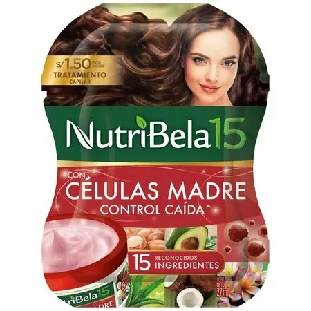 Nutribela  En Sachet Celulas Madres 15 Con Células Madre 27ml...venta X 1unidad