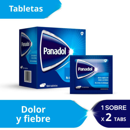 Panadol 500mg Adulto 50 Sobres X 2 Tabletas...venta X 1sobre