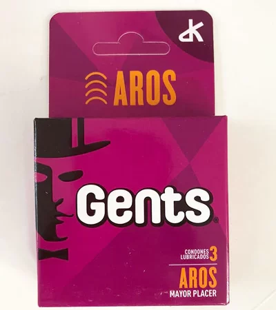 Preservativo Gents Aros X 24 Cajas...venta X 1unidad