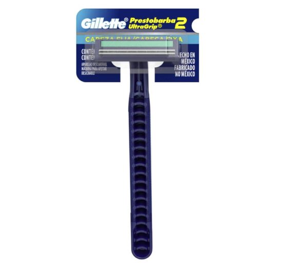 Prestobarba Gillete  Doble Hoja Ultra Grip  (afeitadora )...venta X 1unidad