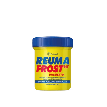 Reumafrost X 30gr (salicilato De Metilo + Alcanfor+menthol+aceite Esencial De Trementina)...venta X 1unidad