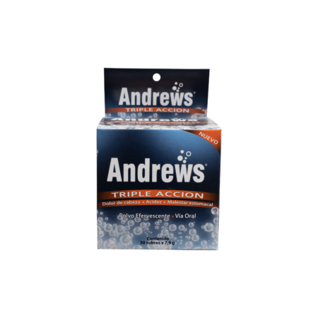 Sal De Andrews Triple Acción Contenido 30 Sobres X 7,9 G...venta X 1unidad