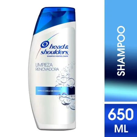 Shampoo Head Shoulders Limpieza Renovadora Cont. Neto 650 Ml...venta X 1unidad
