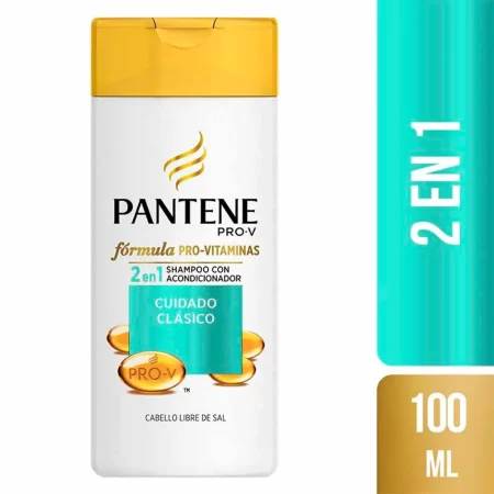 Shampoo Pantene Cuidado Clásico Cont.neto 100 Ml...venta X 1unidad