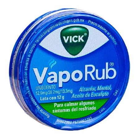 Vick Vaporub En Lata (alcanfor,mentol,eucalipto) 12 Gr...venta X 1unidad
