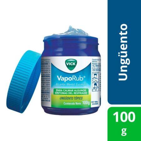 Vick Vaporub pote Cont. Neto 100g...venta X 1unidad