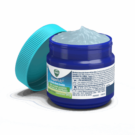Vick Vaporub pote Cont. Neto 50g........................venta X 1unidad