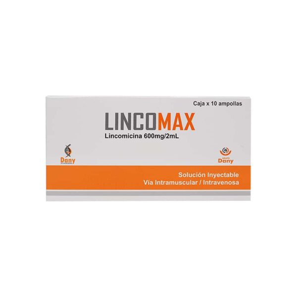 Lincomax (lincomicina  600mg/2ml) X 10 Ampollas...venta X 1unidad