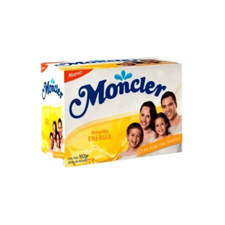 Jabon Moncler Amarillo Energía con.neto 145 Gr................venta x una unidad