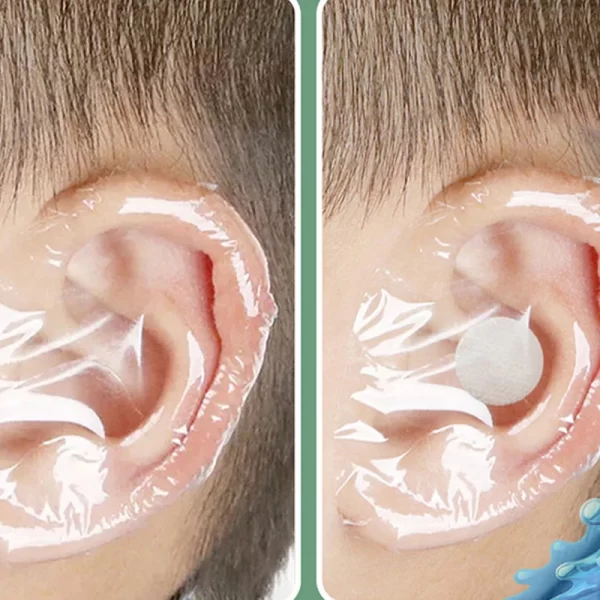 Protector De Oido Para Bañar A Bebes, Protector Auditivo De Plástico Impermeable Para Salón De Belleza, Tapas De Protección Para Salón De Peluquería....venta X 1 Unidad