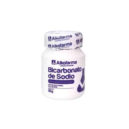 Bicarbonato De Sodio  Cont.neto 50 Gr (alkofarma)............venta X Una Unidad