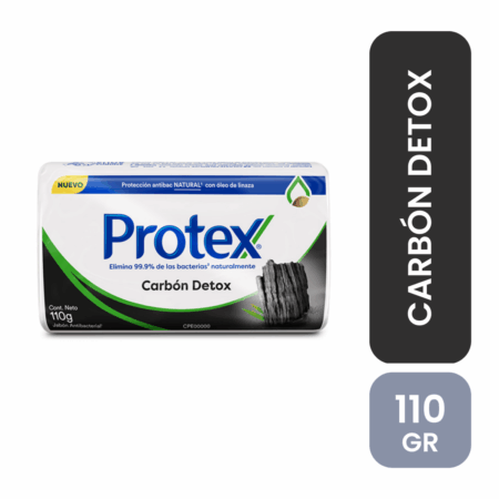 Jabon  Protex Carbón Detox Cont.neto 110 Gr.............venta X Una Unidad