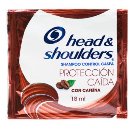 Shampoo Head & Shoulders En Sachet Protección Caída 18ml...............venta X Una Unidad