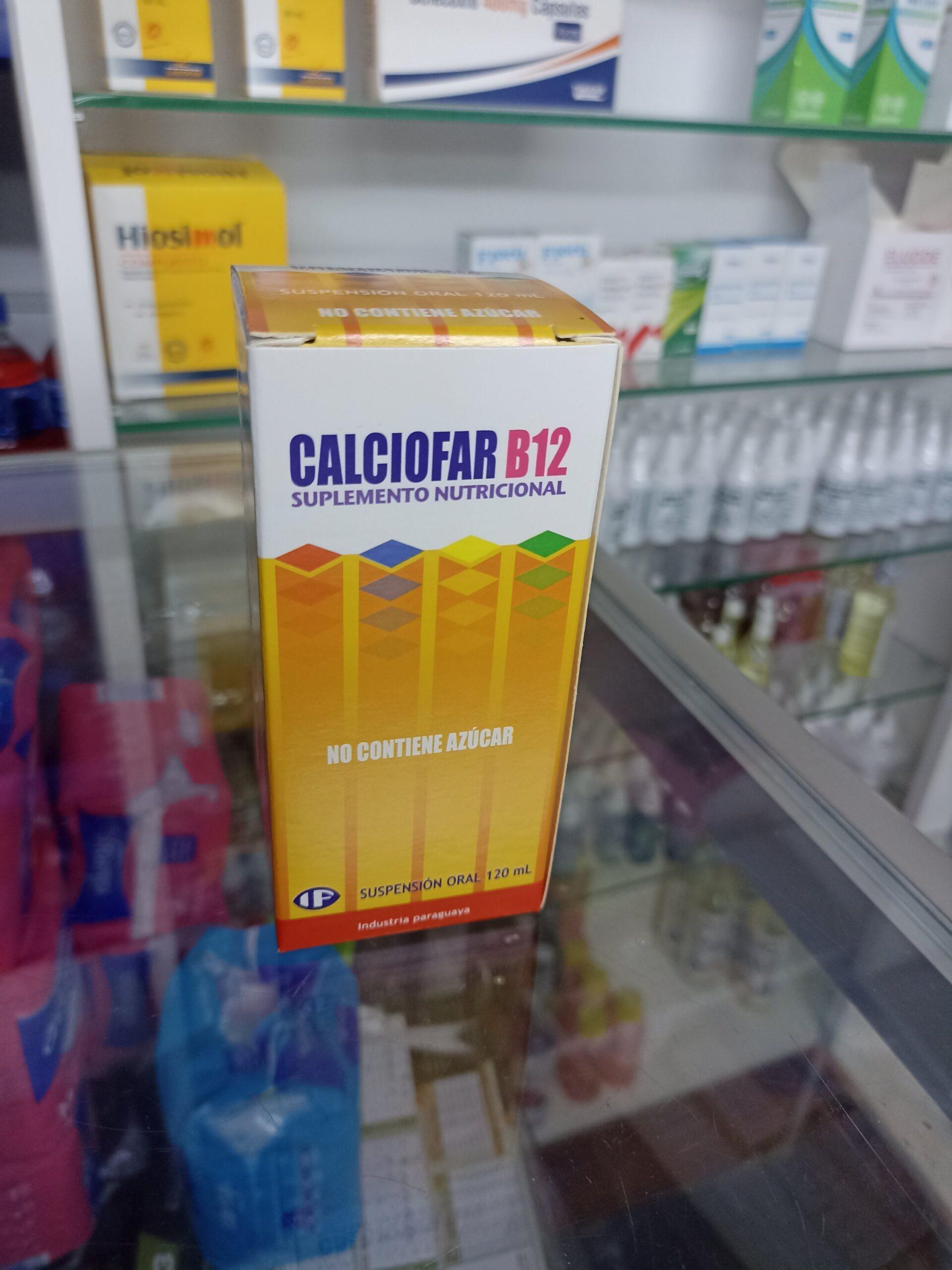 Calciofar B 12 (b12 ,d3 , Fosfato Tricálcico , Fluoruro De Sodio .......venta X Un Jarabe