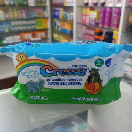 Toallitas Húmedas Cresse X 25 Unidades ( pañitos humedos ) .................venta X Una Toallita