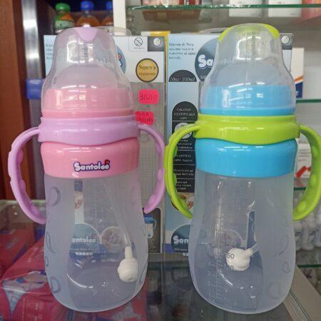 Biberon Santolee De Pura Silicona Suave Y Resistente Al Agua Hervida...venta X Un Biberon