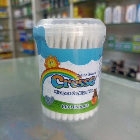 Hisopos cresse de algodon x 100 unidades.................venta x una unidad