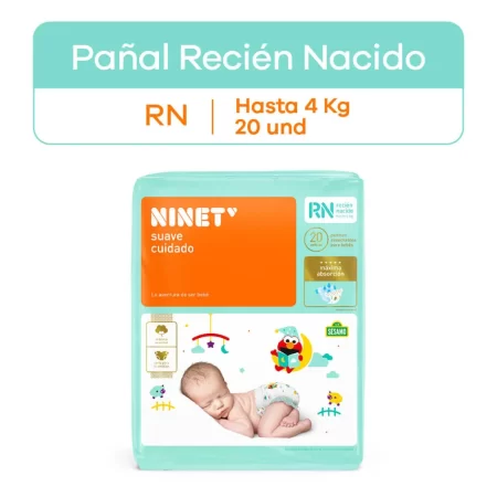 Ninet recien nacido paquete x 20 unidades............venta x una unidad