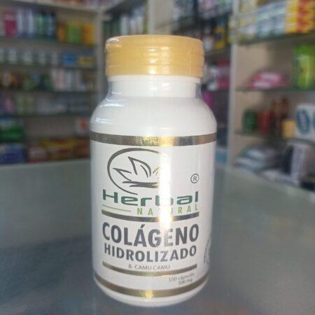 Colágeno hidrolizado frasco x 100 cápsulas.....venta x una unidad
