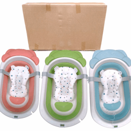 Bañera gato (color celeste y melon).....venta x una unidad