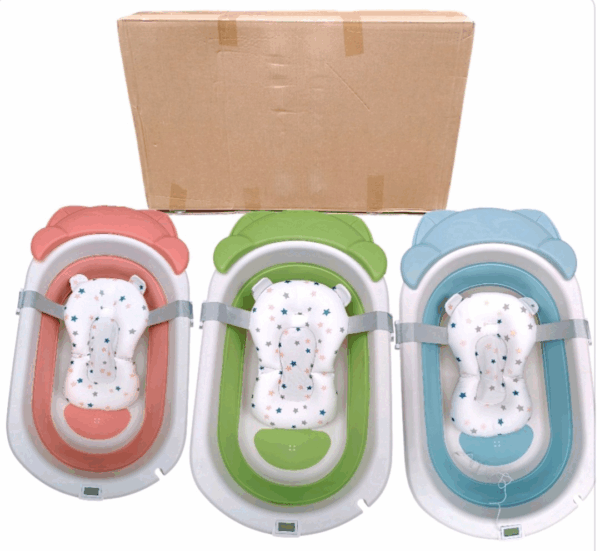 Bañera gato (color celeste y melon).....venta x una unidad