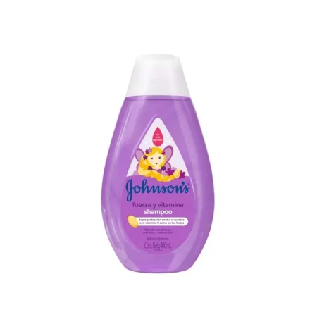 Shampoo johnson´s fuesrza y vitamina cont neto 400 ml......venta x una unidad